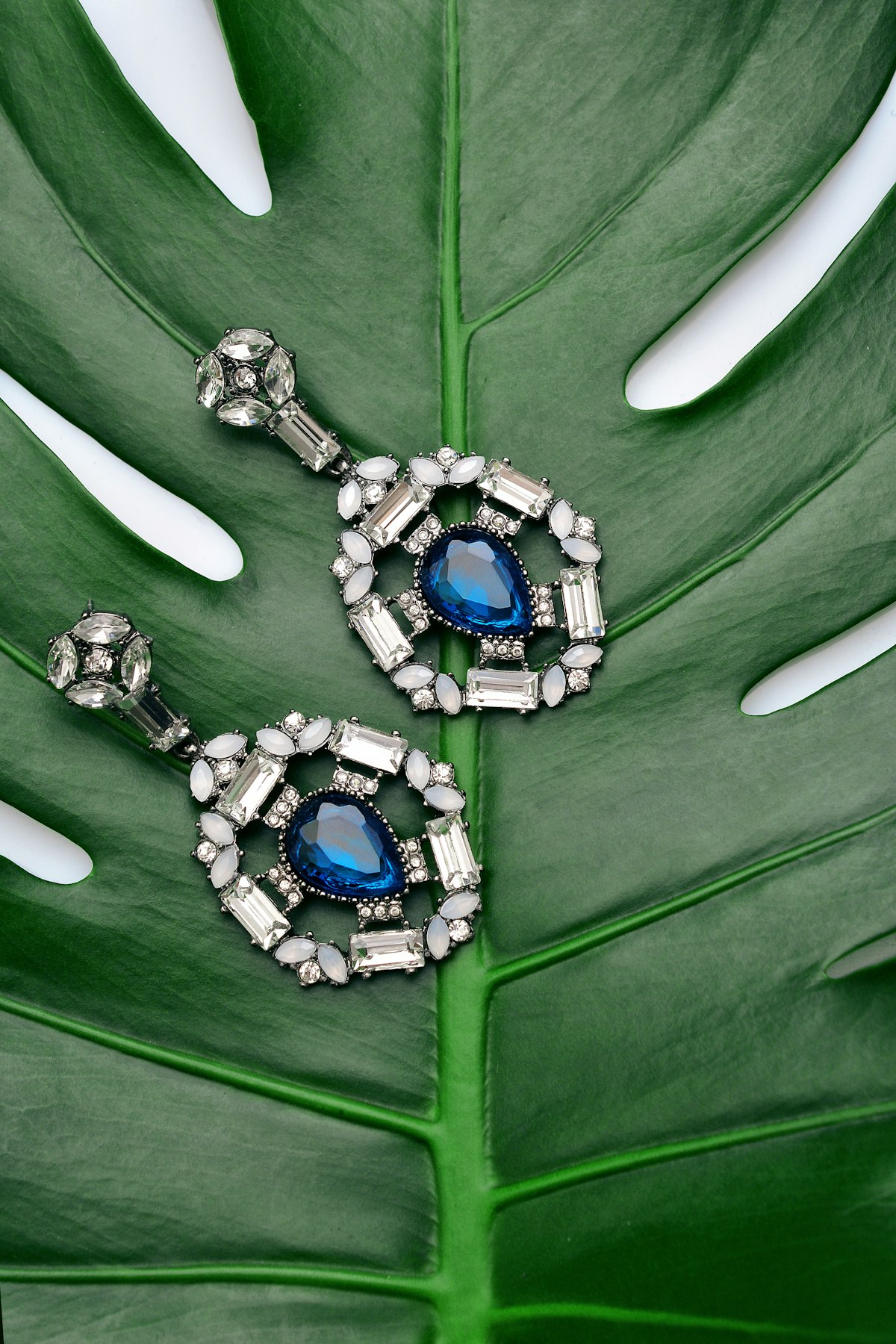 Oxidized Silver Jhumka Earrings